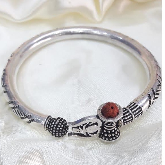 Pure SIlver Bahubali Kada For Men PO-200-01