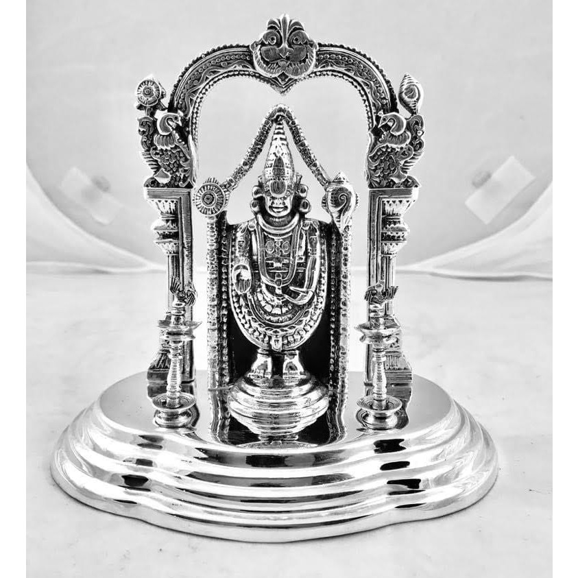 Tirupati balaji idol in antique finish po-174-01