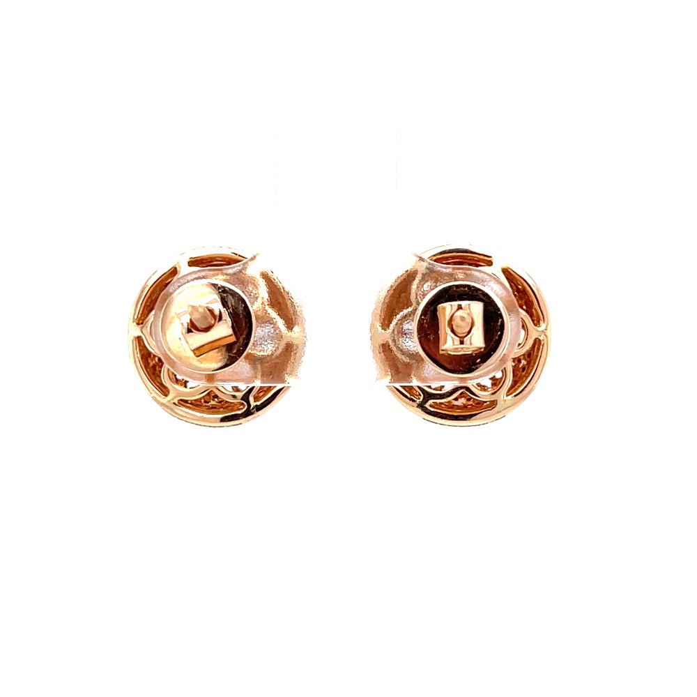 Traditional buty with fancy pear marquise diamonds in rose gold - Image 5