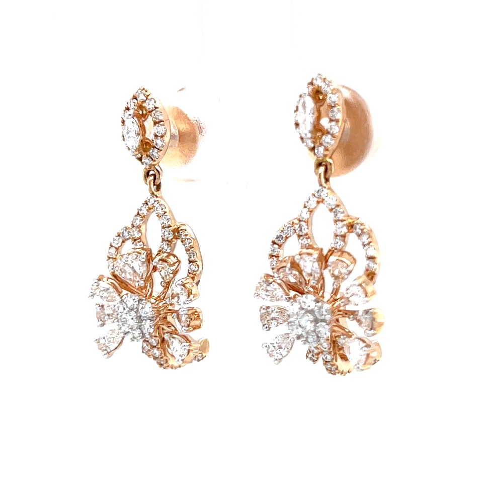 Latkan with flower using marquise pear and round diamonds 0top104 - Image 3