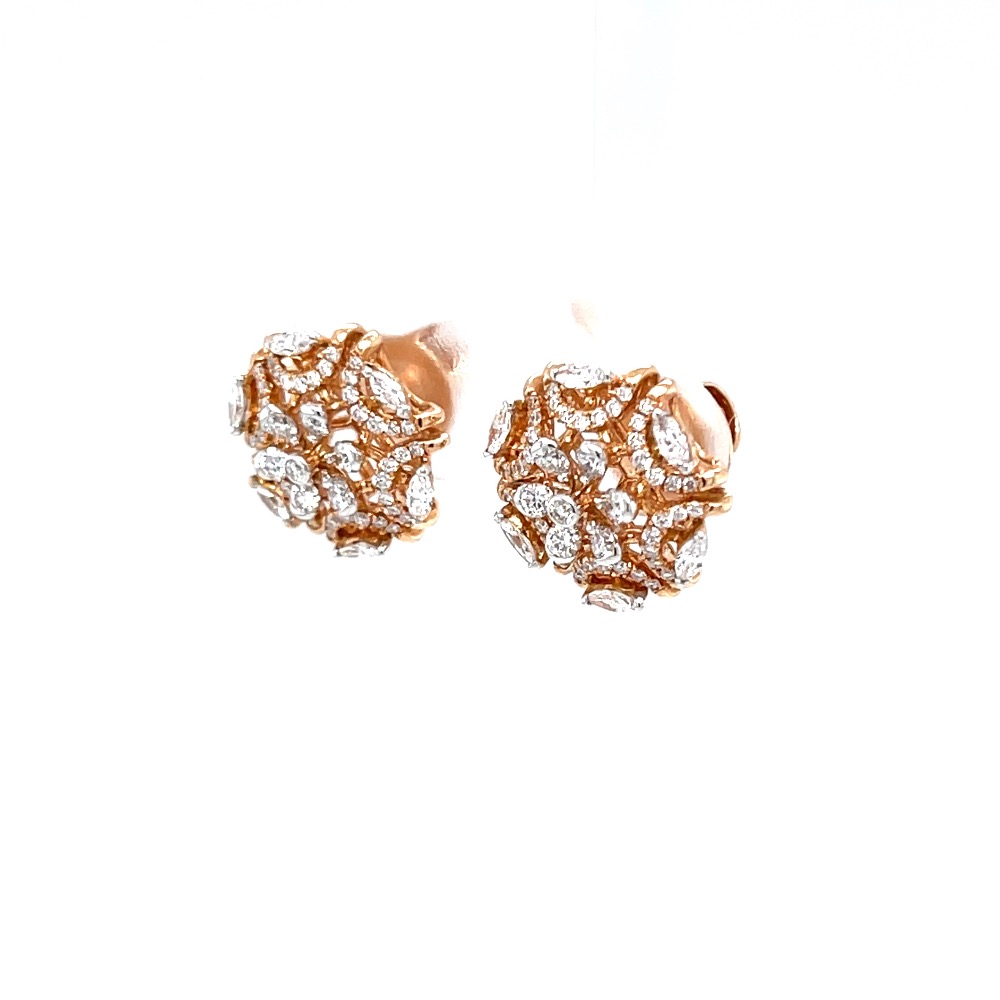 Fancy designer kudi with marquise diamonds in rose gold 0top50 - Image 3