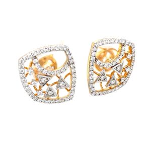 Abstract design diamond tops for everyday wear 9top156