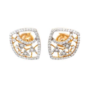 Abstract design diamond tops for everyday wear 9top156