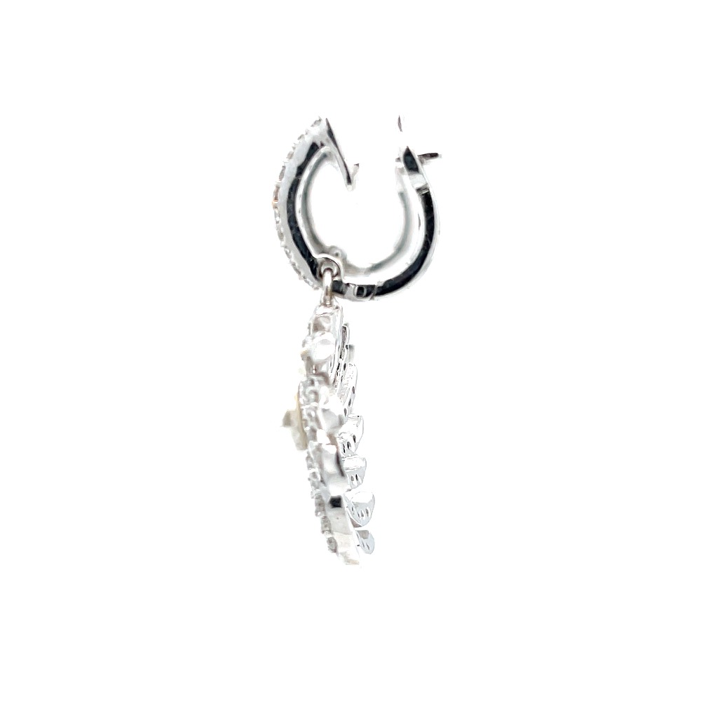 Chakri inspired drop with pearl & bali in hallmark white gold 8top14 - Image 4