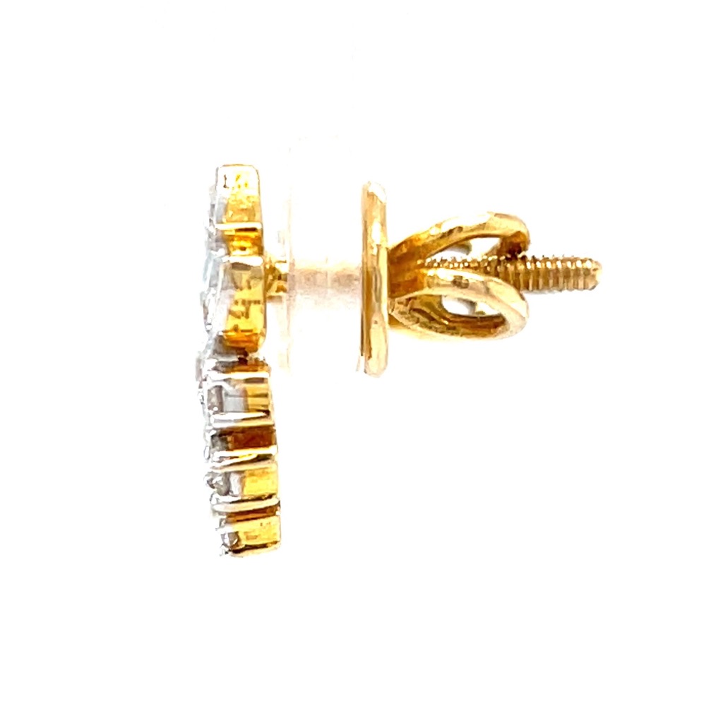 Facile Diamond Earring For Everyday Wear 7TOP108 - Image 4