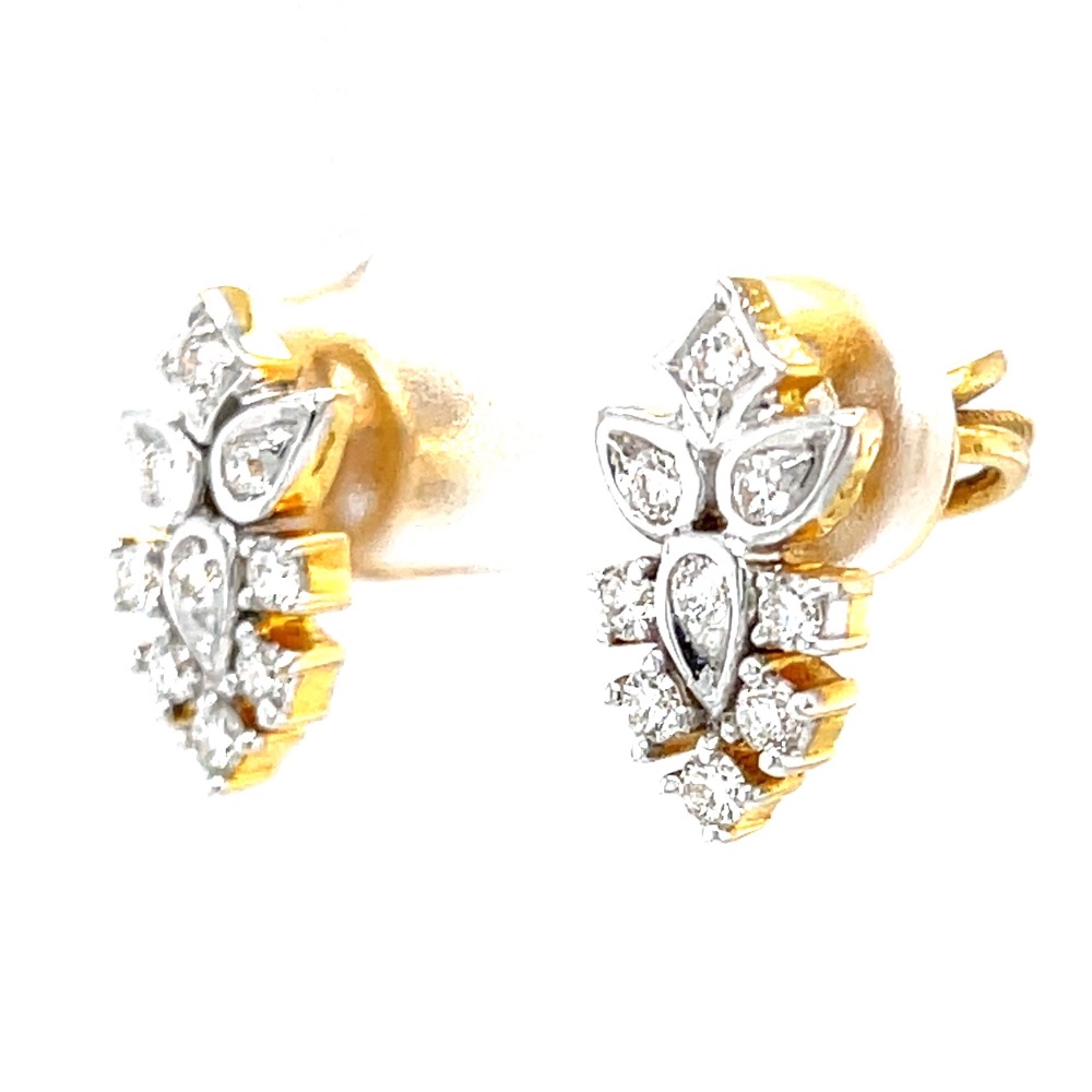 Facile Diamond Earring For Everyday Wear 7TOP108 - Image 3