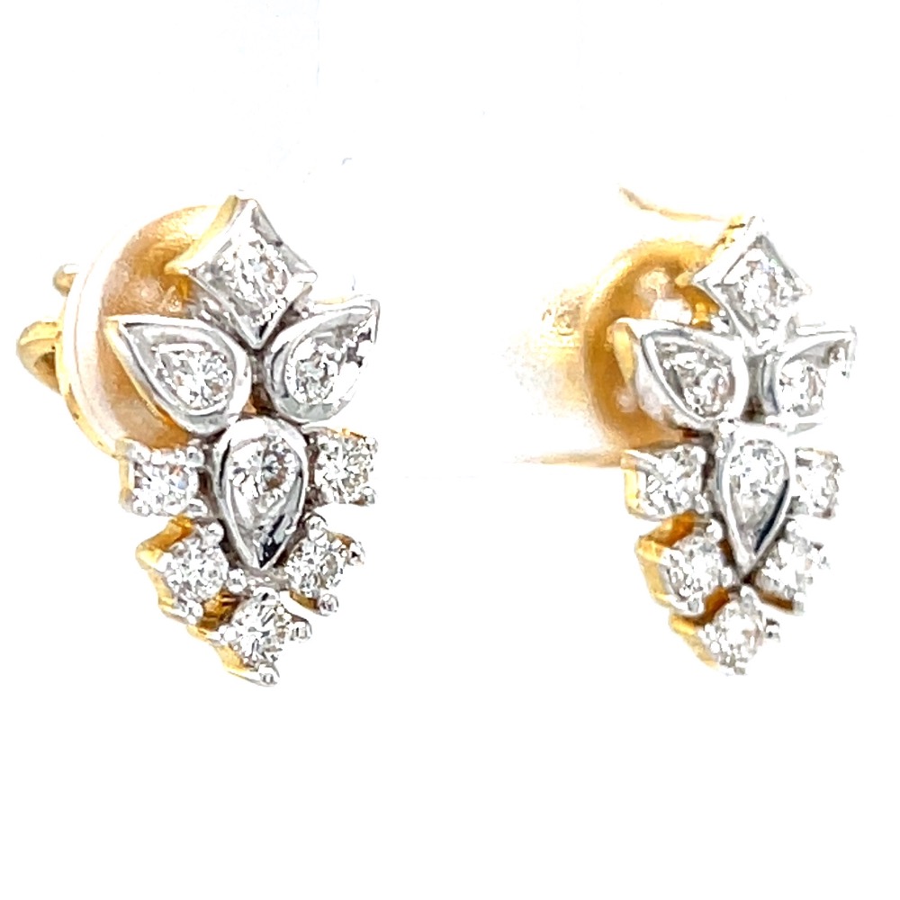 Facile Diamond Earring For Everyday Wear 7TOP108 - Image 2