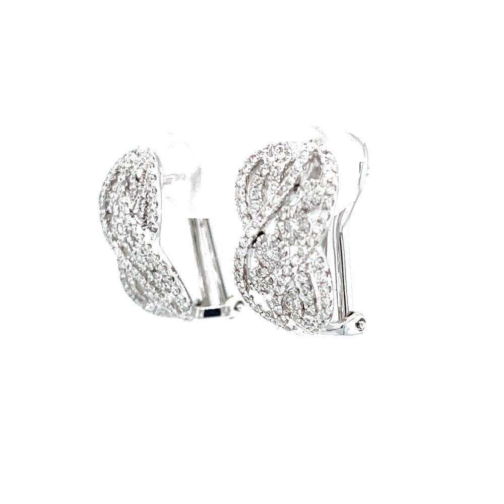 Delicate Everyday Wear Bali in White Gold 7TOP35 - Image 3