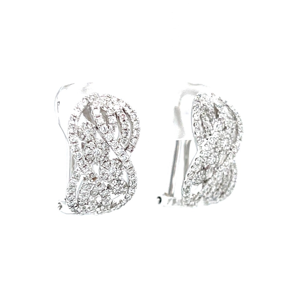 Delicate Everyday Wear Bali in White Gold 7TOP35 - Image 2