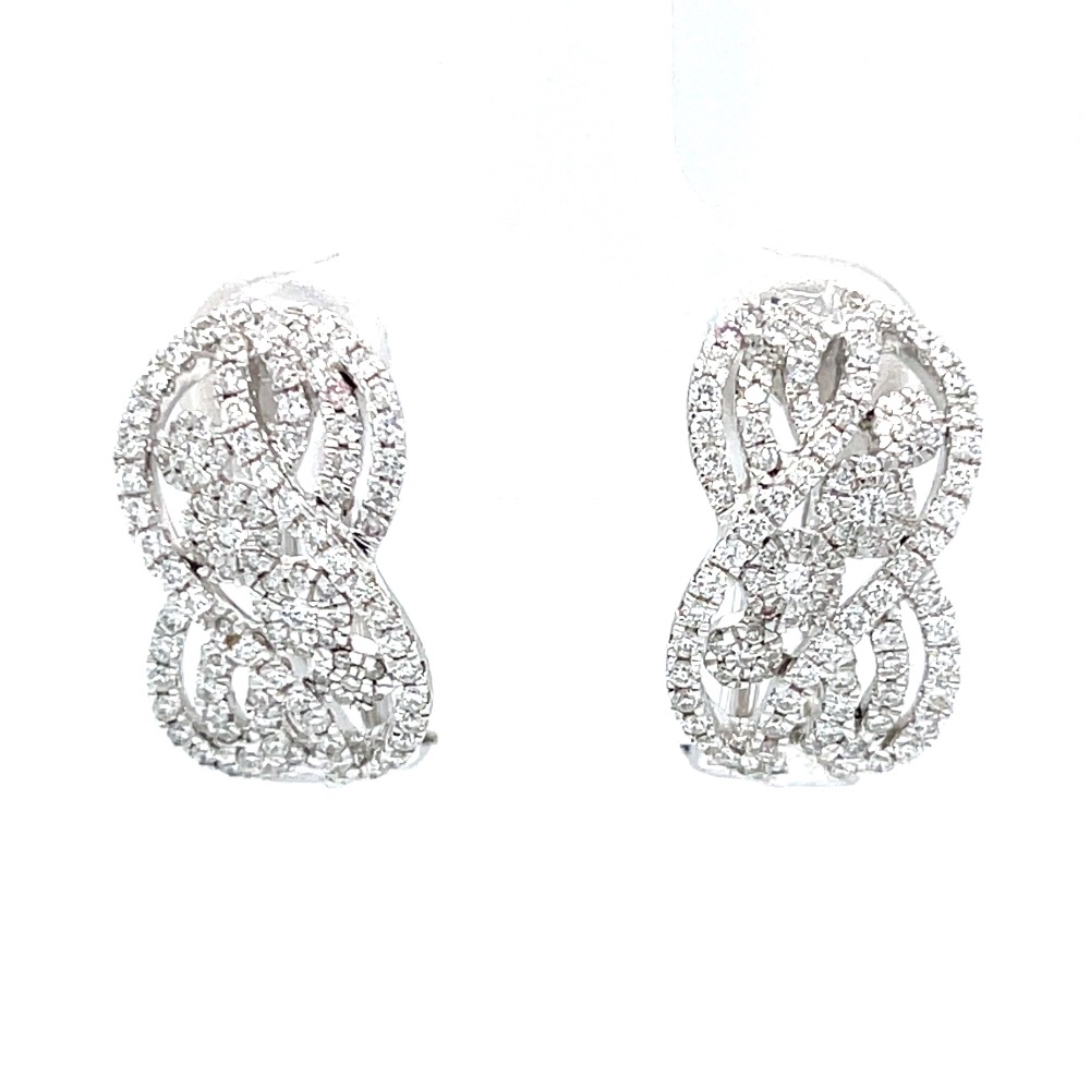 Delicate Everyday Wear Bali in White Gold 7TOP35