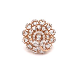 Inspired by the wishing tree designer cocktail diamond ring