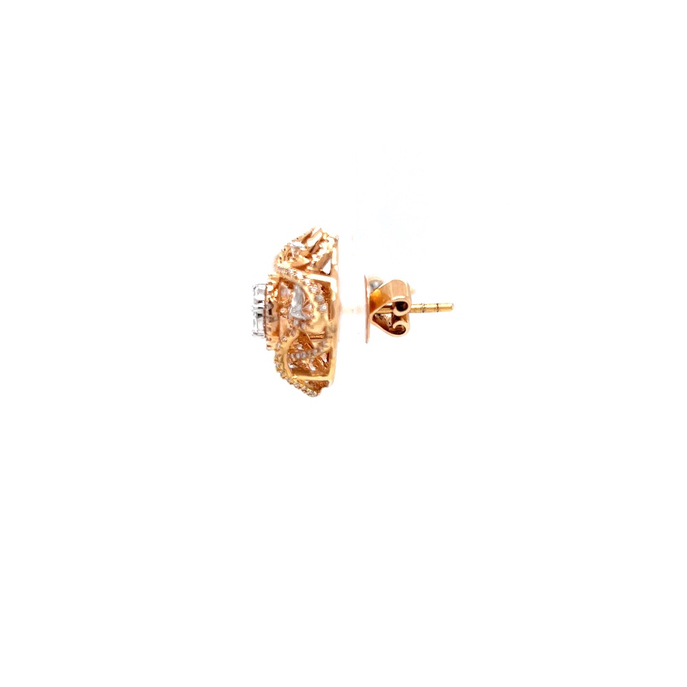 Aufwändig hallmarked diamond earring with fancy diamonds 7top22 - Image 4