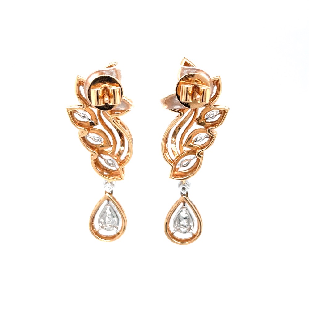 Schön Diamond Earrings with Pressure Set Drops for Party 7TOP10 - Image 5
