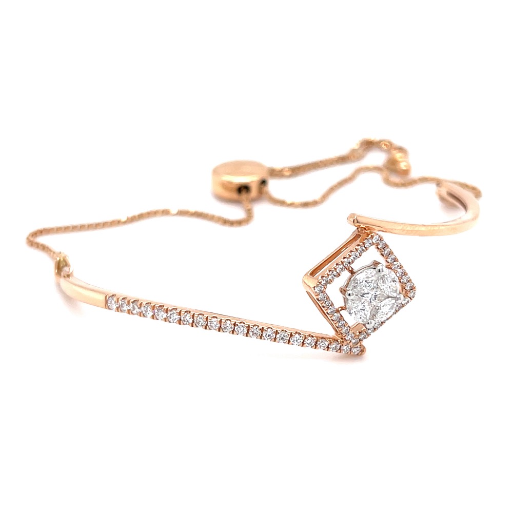 Ziemlich adjustable Diamond Bracelet for your loved Ones - Image 2