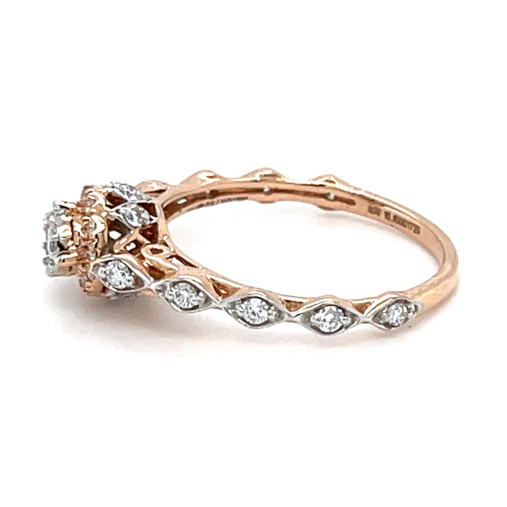 Pressure Setting Ring with Marquise Shape on Band 0LR168 - Image 4