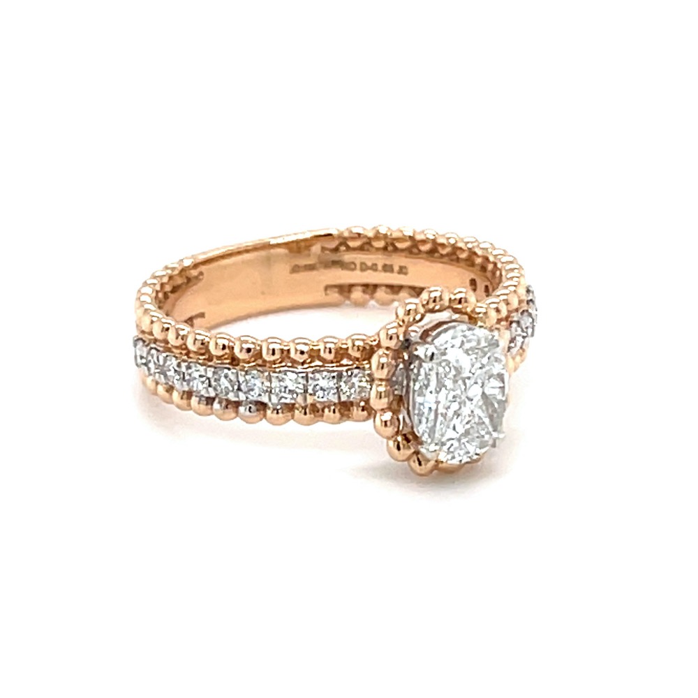 Mignon Diamond Ring with Solitaire Effect - 0LR136 - Image 3