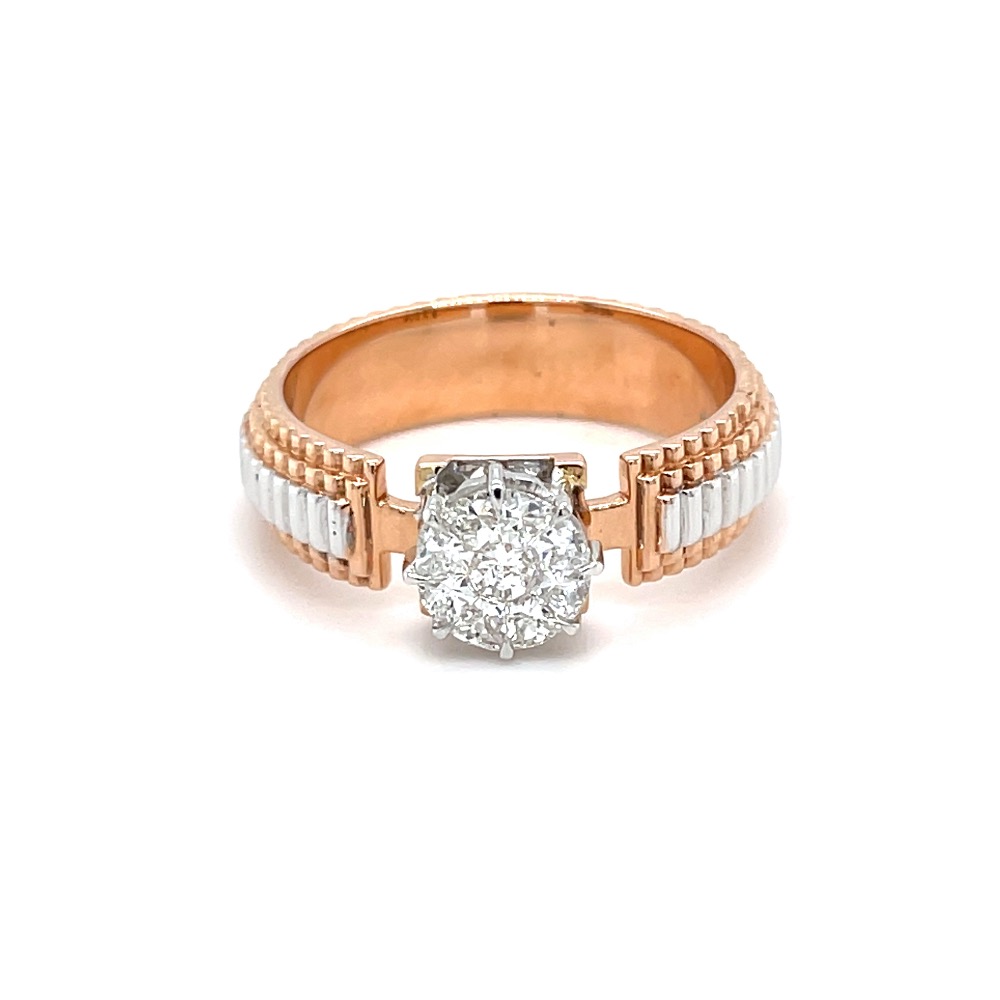 Watch Belt Design Engagement Ring for Gents - 0GR29