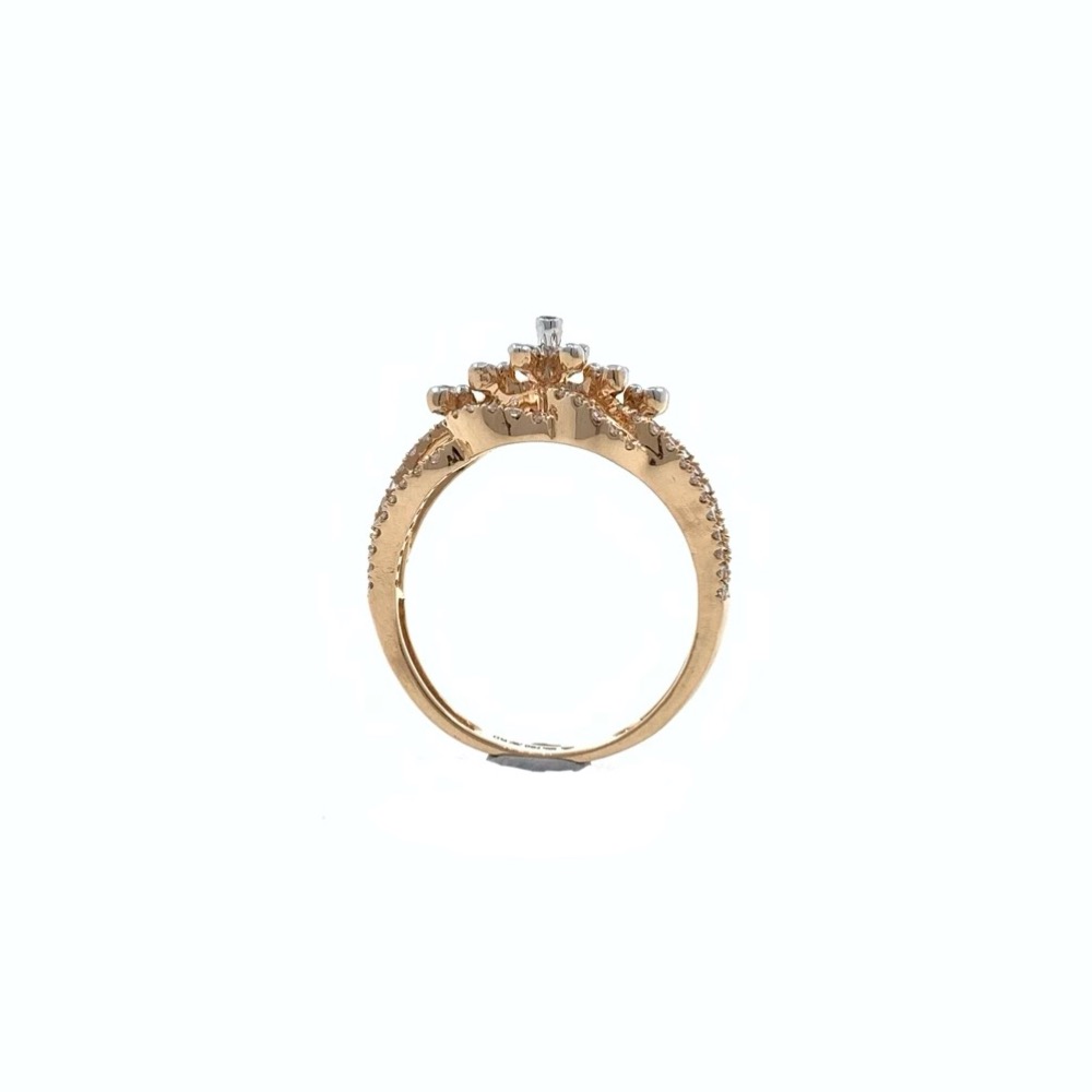 Nitidus diamond Ring for Ladies in 18k Rose gold - 3.610 grams - VVS EF 0.61 carat - 0LR65 - Image 5