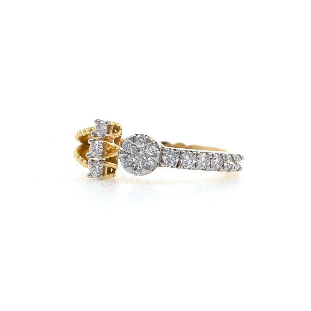 Mignonne Diamond Ring in 18k Yellow Gold - 3.770 grams - VVS EF 0.39 carats - 0LR61 - Image 4
