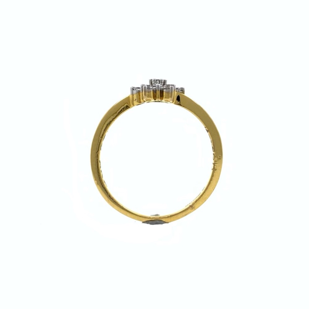 Thirteen Diamond Star Ring in 18k Yellow Gold - VVS EF - 25 cents - 2.010 grams - 0LR54 - Image 5