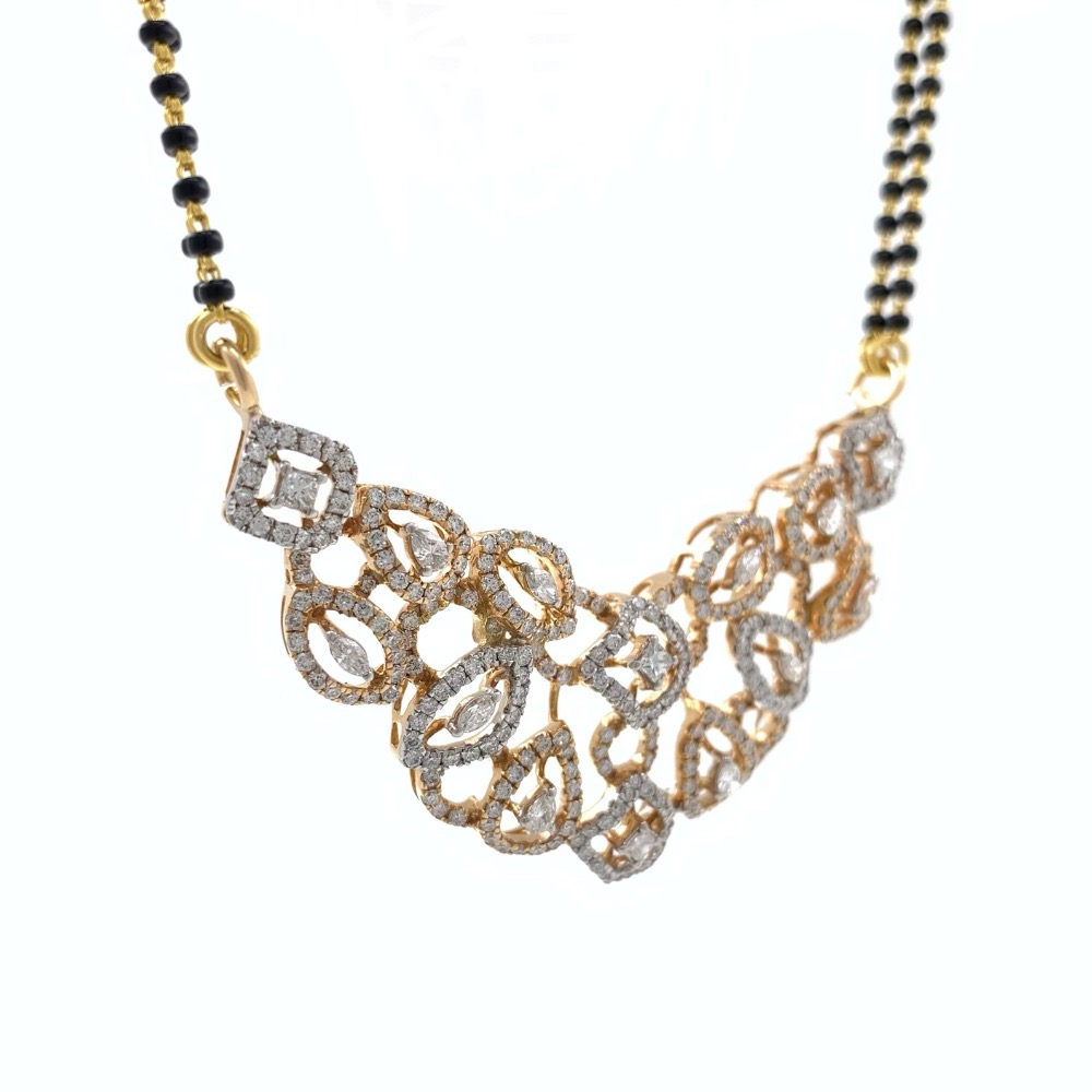 Puiku tanmaniya with fancy shaped diamonds in 18k rose gold - 2.58 cts - 8dhp20 - Image 3