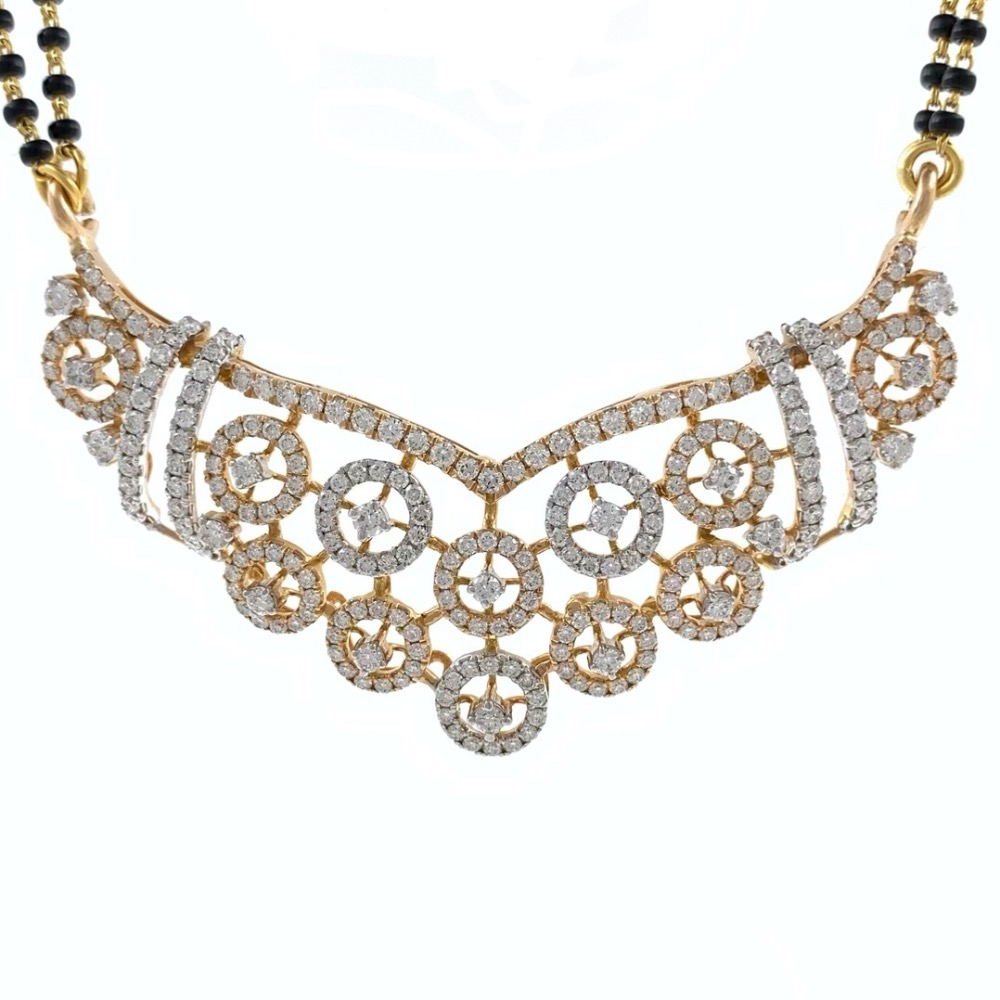 Twelve Circles with a Dot in the Centre in 18k Rose Gold - 2.19 carats VVS EF - 8DHP17 - Image 2