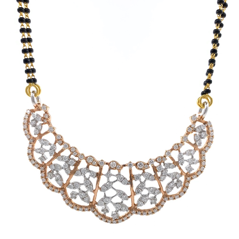 Frunze diamond tanmaniya in 18k rose gold 6dhp120