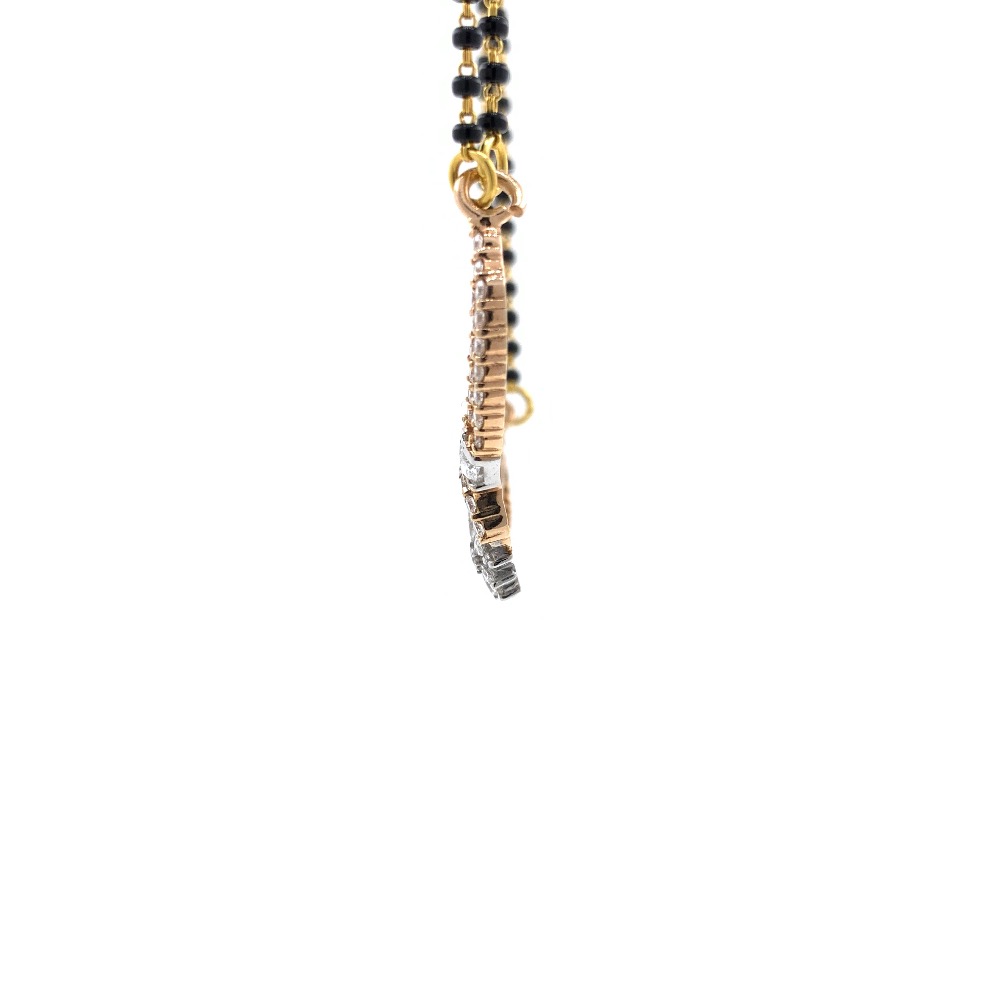Flower diamond Tanmaniya in 18k rose Gold 6DHP107 - Image 5