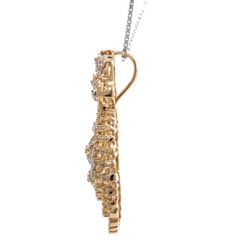 Mirum diamond pendant in 18k rose gold 9shp22 - Image 5