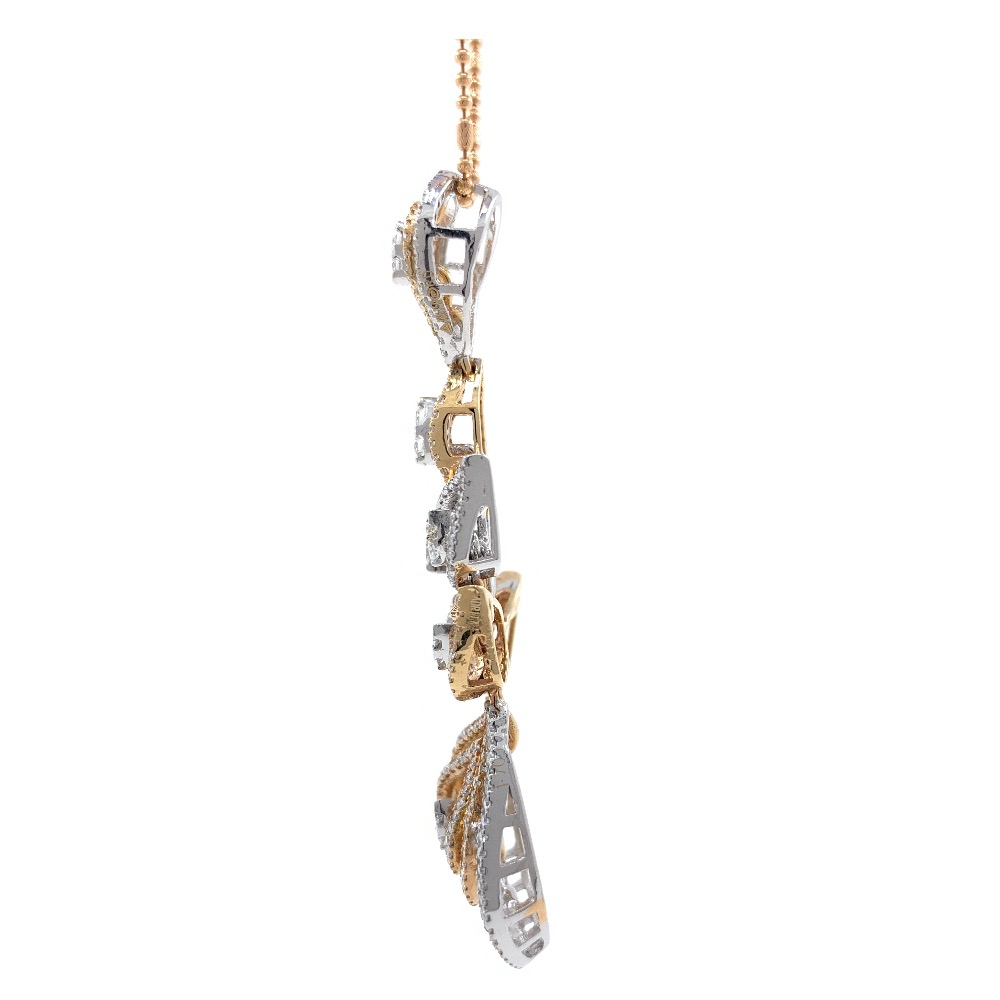 Prachtig Diamond Pendant in Rose Gold 7SHP24 - Image 5