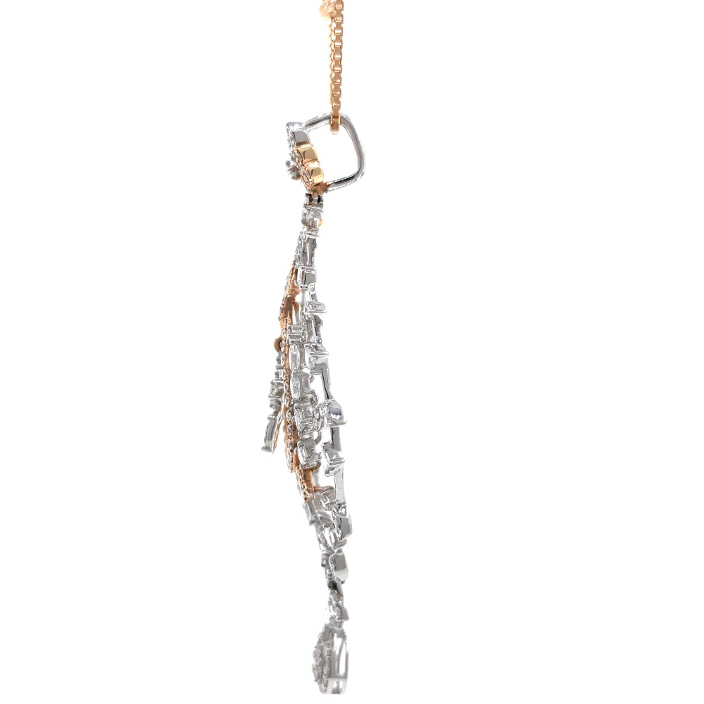 Satis Diamond Pendant in Rose Gold 7SHP12 - Image 5