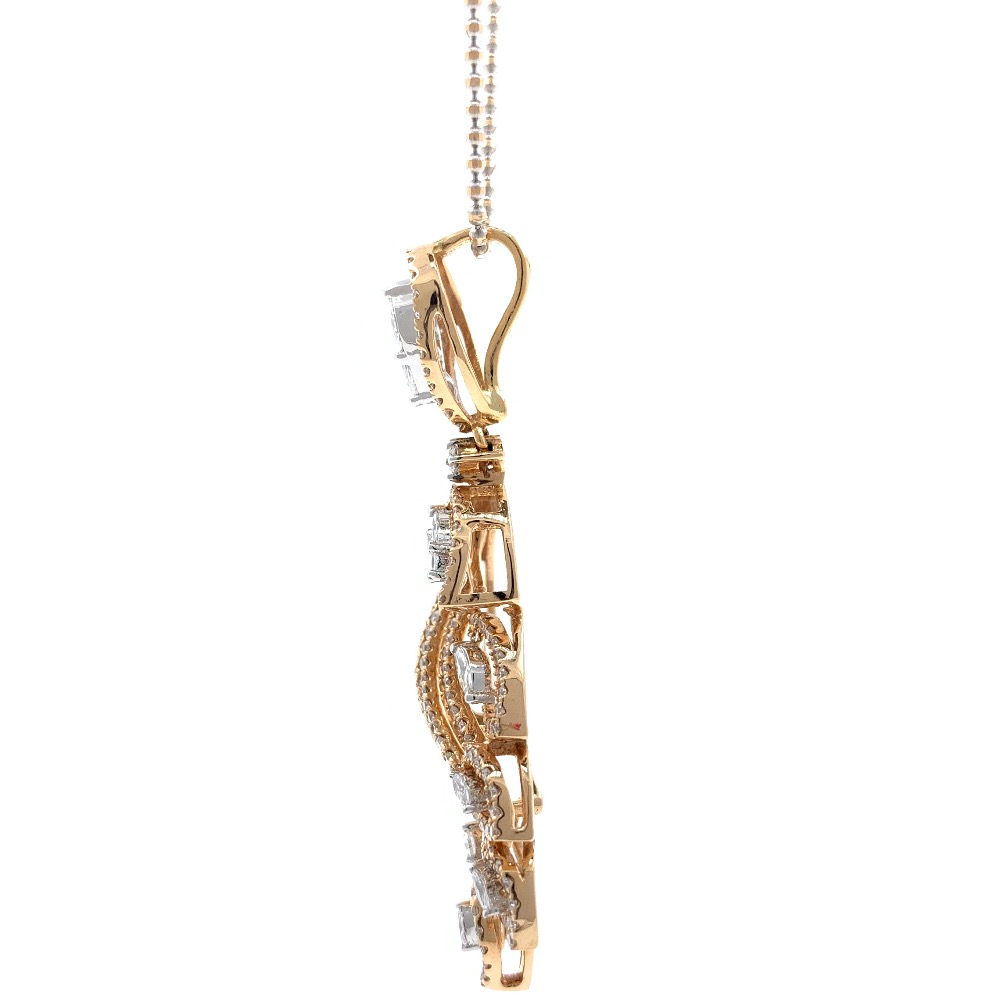 Joven Diamond Pendant in Rose Gold 7SHP6 - Image 4