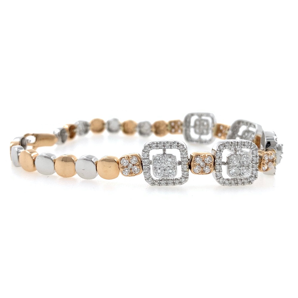 Hermoso diamond tennis bracelet 9brc15 - Image 3