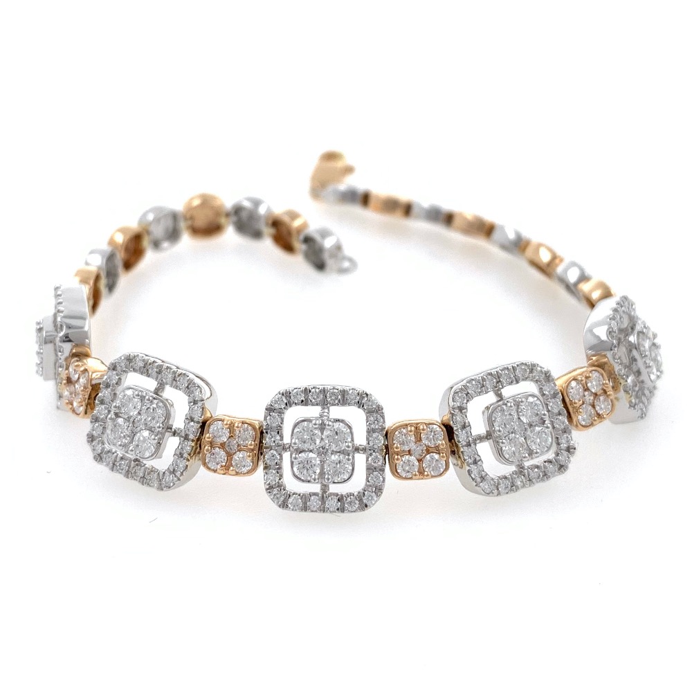 Hermoso diamond tennis bracelet 9brc15 - Image 2