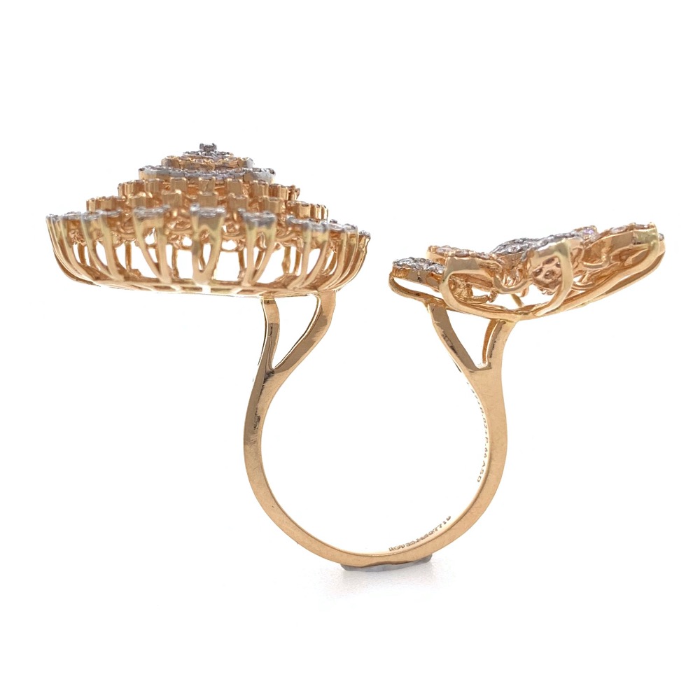 18kt / 750 Cocktail Party Diamond Ring for Ladies 9LR263 - Image 5