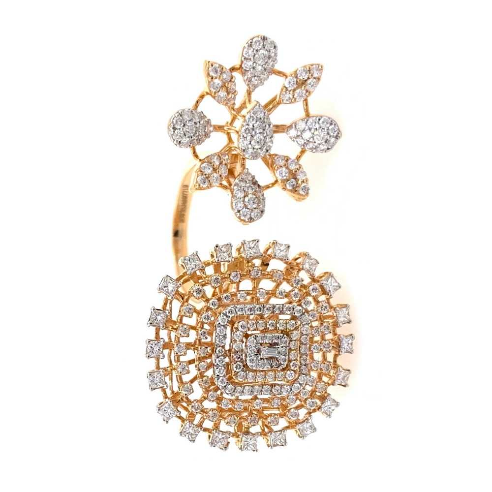 18kt / 750 Cocktail Party Diamond Ring for Ladies 9LR263 - Image 2