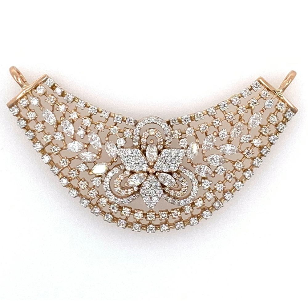 22k gold fancy diamond pendant for bridal rd-p02