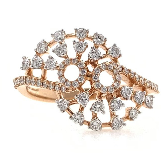 Fancy diamond ring