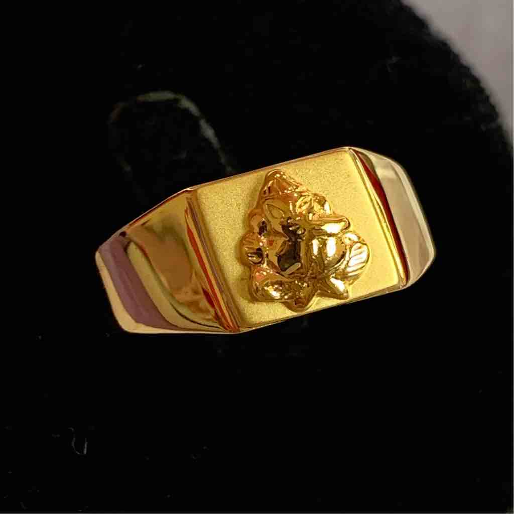 High Polish Gents Ring