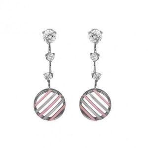 The bulbous diamond earrings