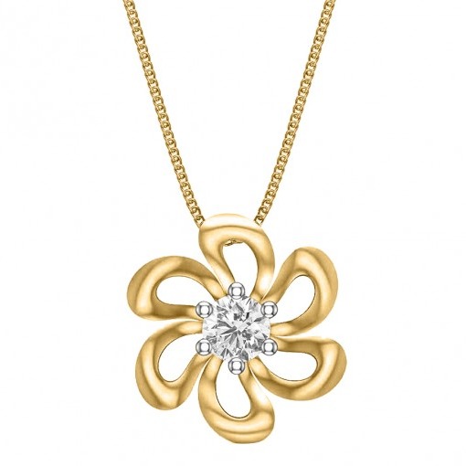 Lilian pendant 14k