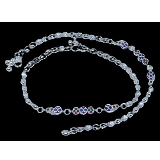 925 silver casting payal