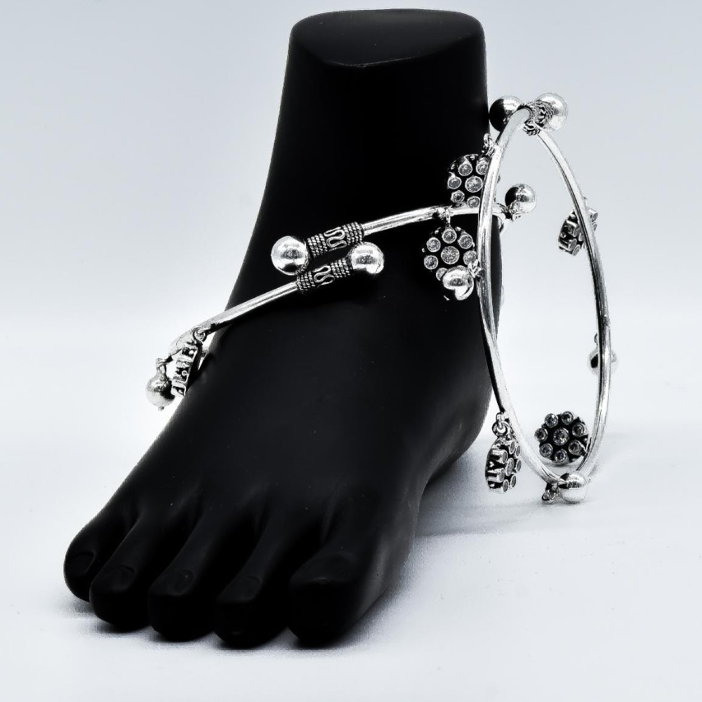 925 silver antique sandal payal