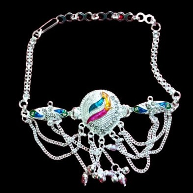 925 silver casting bajubandh