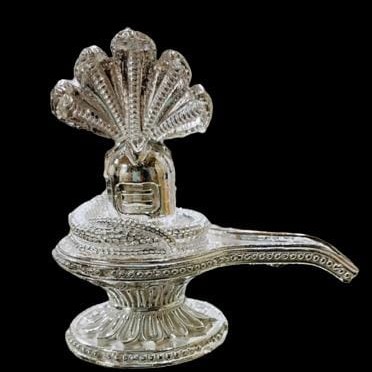 925 Silver Solid Shiv Idol