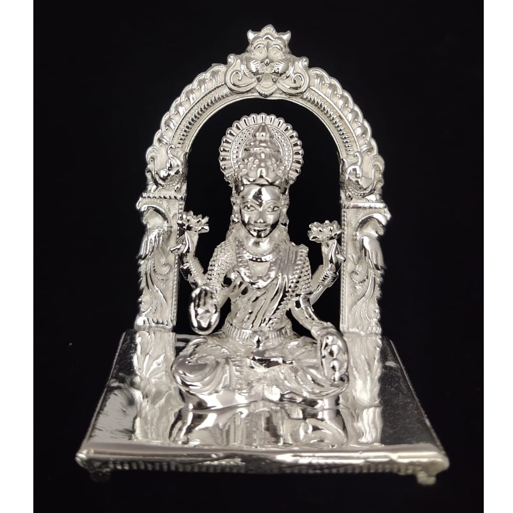 925 silver laxmi idol