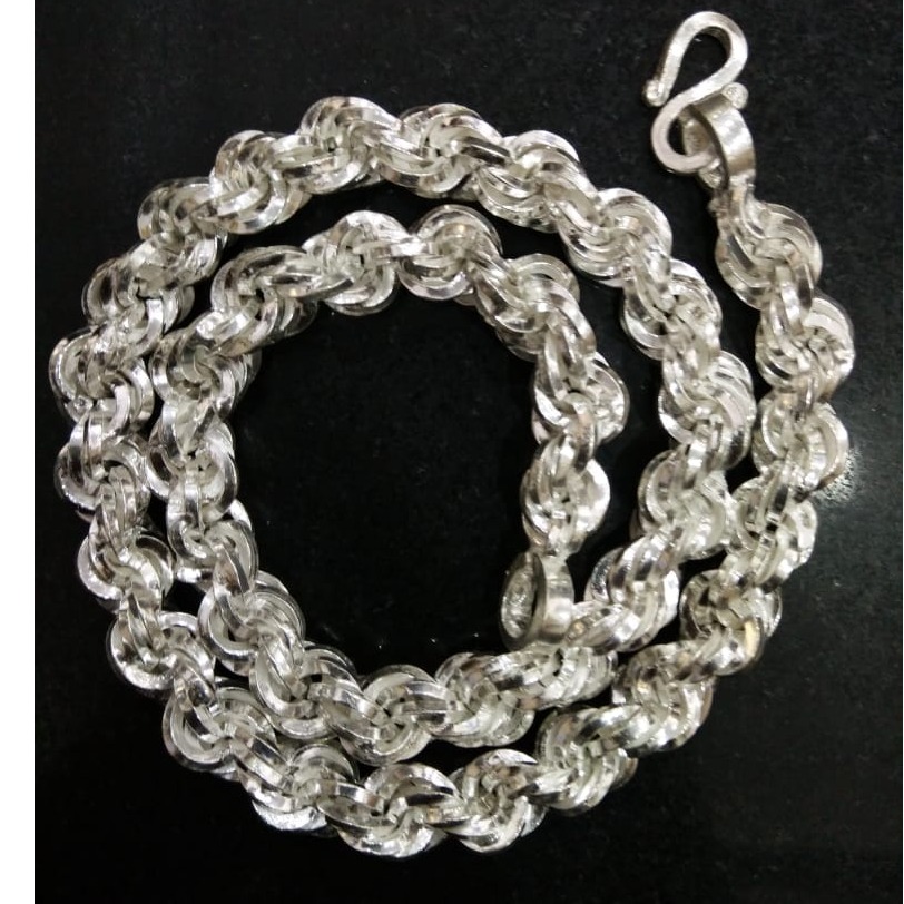 999 Silver Heavy Antique Chain