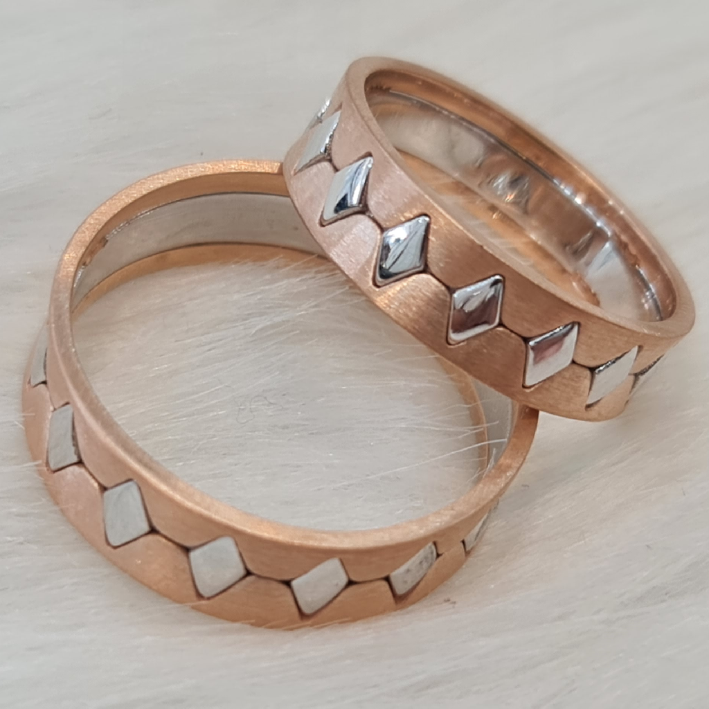 18 ROSE GOLD COUPLE  RING