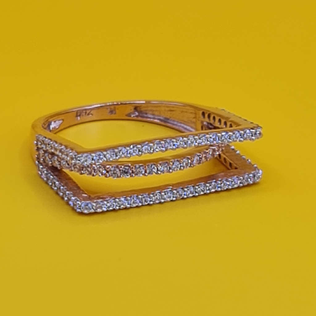 18KT HALLMARK GOLD RING