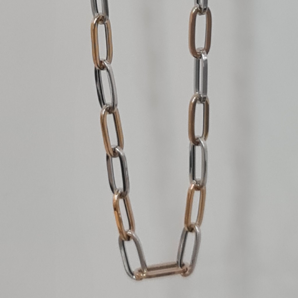 18KT HALLMARK ROSE GOLD CHAIN